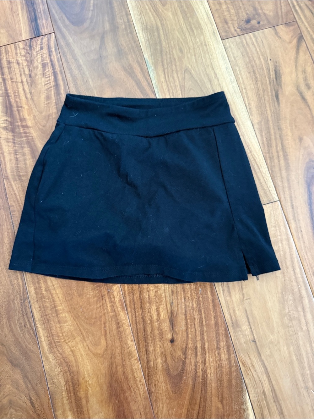 Girls black Mini Skirt